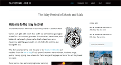 Desktop Screenshot of islayfestival.com